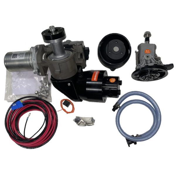 STEERLYTE PLUS 2 KIT W/POWER & KEY SWITCH HARNESS HYDRAULIC HELM 2QT OILNO CYLINDER