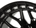 Vossen LCX-02 24x10 - 6x139.7 - ET25 - Deep - 78.1 - Satin Black Wheel