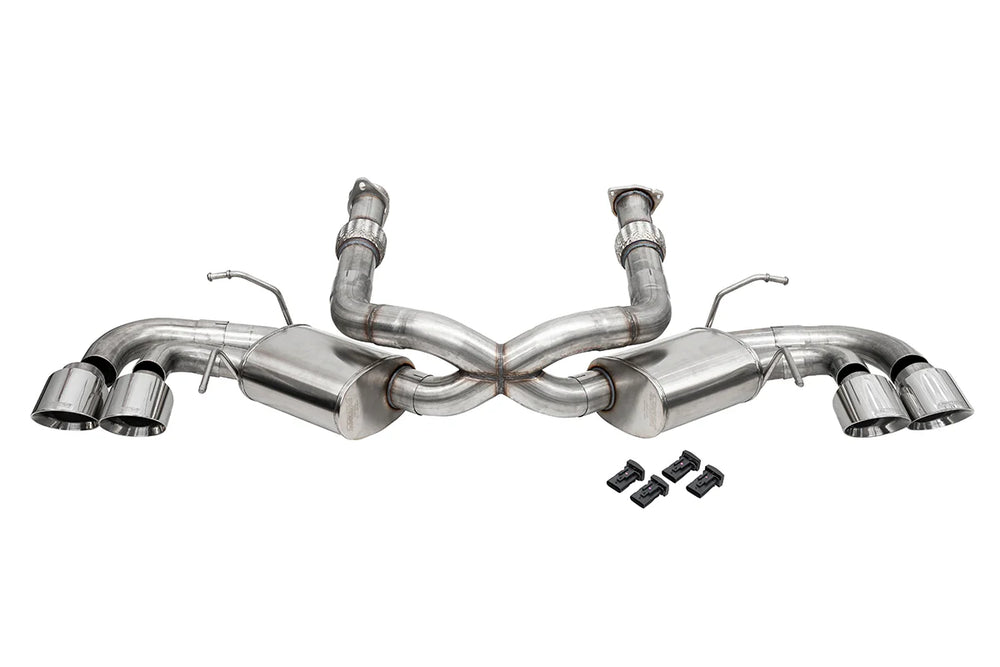 CORSA Performance polished cat-back exhaust