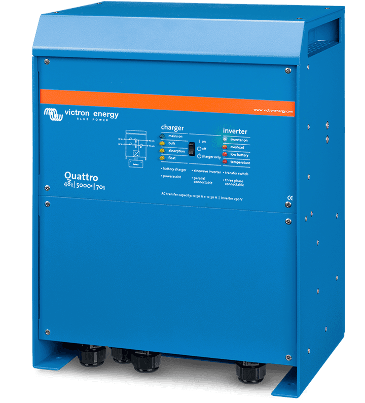 INV/CHGR, QUATTRO, 24V 5000VA 120A