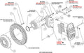 Wilwood Ford Mustang II Ford Aero6 Front Brake Kit w/ 14.00in Slotted Rotor - Black