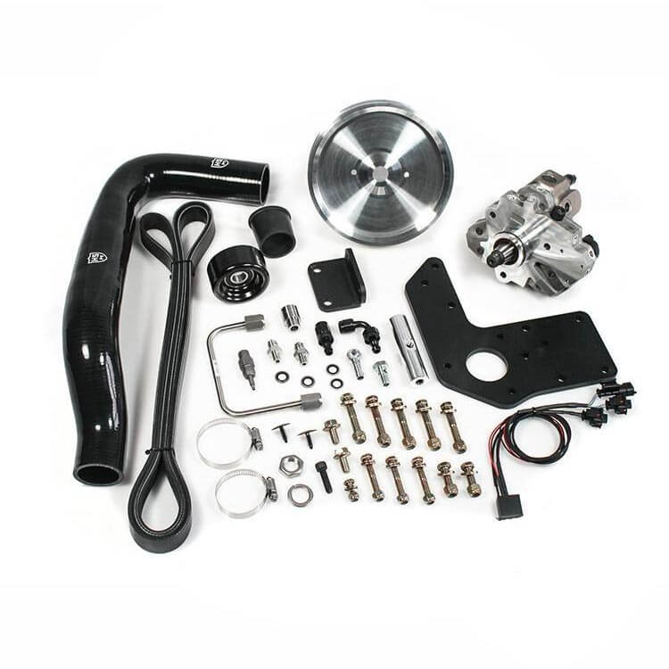 ~(34 lbs. 16X12X12)~ 04.5-07 Dodge Cummins 5.9 Dual High Pressure Fuel Kit Red