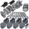 Eagle Chevy 350 3.750in Crank 5.700in H-Beam -16cc Inv Dome 4.060in Pistons Rotating Assembly
