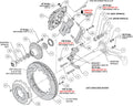 Wilwood 69-70 Chevrolet Impala W/ Disc Or Drum / 69-82 Corvette Aerolite 6R 14in GT Rotor Red