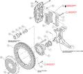 Wilwood auto part installed view