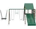LIFETIME BIG STUFF TWOSLIDE SWING SET