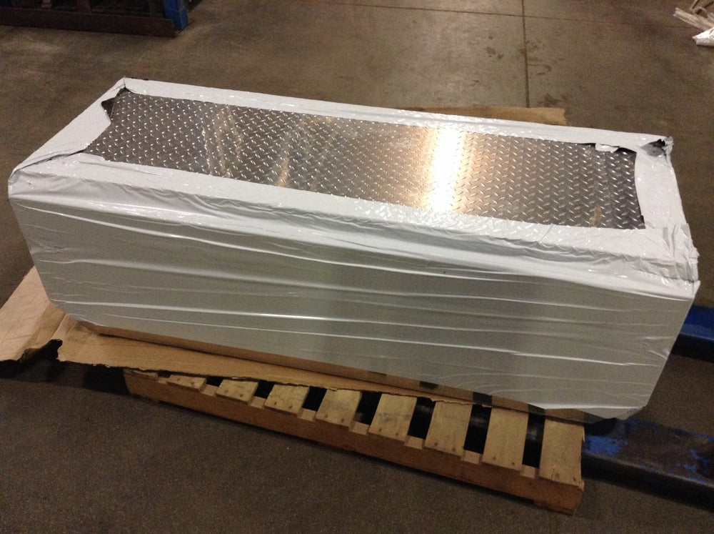 BOX AL INBED 19.5X30X63 V-NOTCH