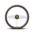 Momo Super Grand Prix Steering Wheel 350 mm - Mahogany Wood/Pol Spokes