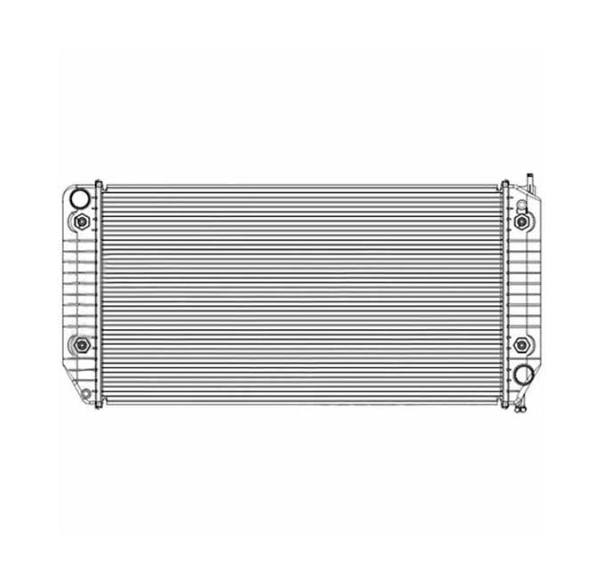 PLASTIC ALUMINUM HD RADIATOR