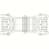 XL INTERAXLE ANGLE