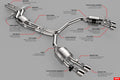 Catback Exhaust System S6/S7 (C7) Fits 2013-2018 Audi S6, S7 APR