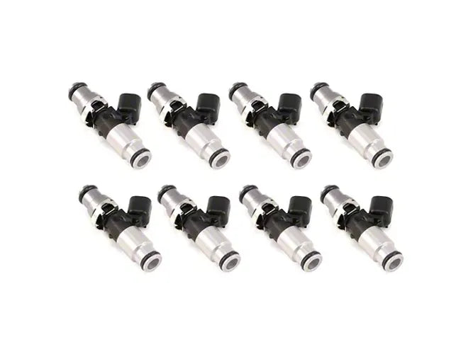 Injector Dynamics 2600-XDS Injectors - 60mm Length - 14mm Top - 15mm Lower O-Ring (Set of 8)
