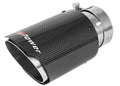 aFe axle-back exhaust installed view