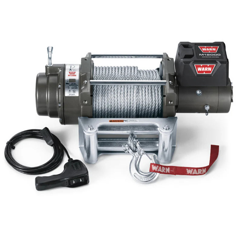 WINCH CE M12000 24V 125ft ROLLR