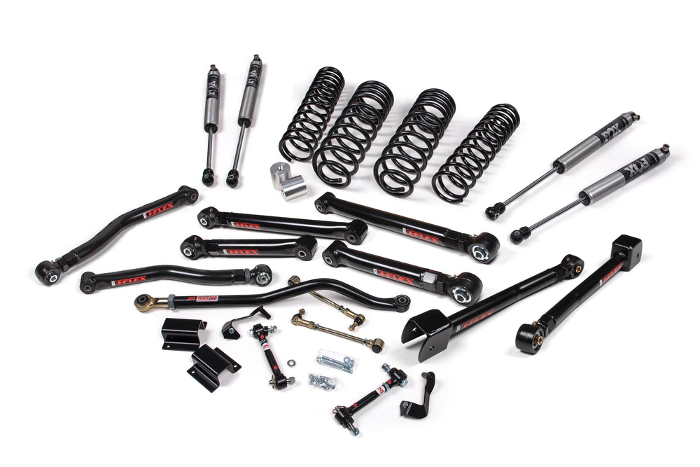 18C WRANGLER JL 4DR 2.5IN JKRAWL SYSTEM RUBBERFOX 2.0 ADV SRS FRT/RR HD COI