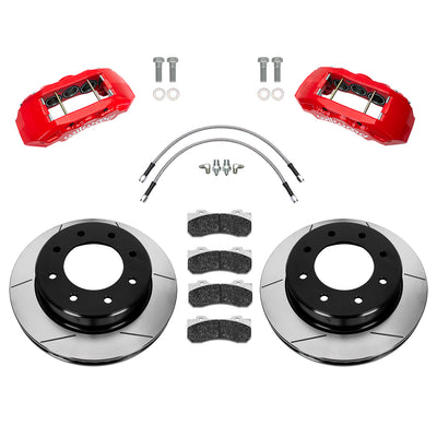 Wilwood TX6-DM Front Kit 15.00in Red 14-23 RAM 2500/3500