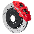 Wilwood 99-02 Nissan Skyline Aerolite 6R Front BBK w/ 14.00in D/S Rotors & Flexlines - Red