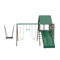 LIFETIME BIG STUFF TWOSLIDE SWING SET
