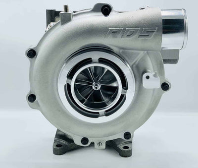 No Limit Fab polished air compressor