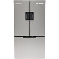 SUNRISE 20 CU FT 12V DC REFRIGERATOR BLACK GLASS W/ICE MAKER