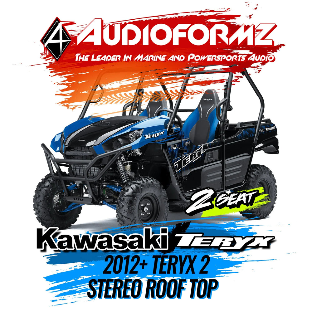 12C KAWASAKI TERYX 2 STEREO TOPS (2SEAT) LEVEL 2