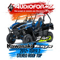 12C KAWASAKI TERYX 2 STEREO TOPS (2SEAT) LEVEL 2