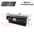 BOX PIK-UP RAIL AL 12DX60L MA LID P