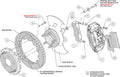 Wilwood Narrow Superlite 6R Dust Seal Front Hub Kit 14.00in w/ Lines 04-06 GTO