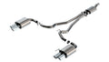 Ford Racing 2024 Mustang 2.3L Extreme Non-Active Cat-Back Exhaust w/GT Valance - Black Tip