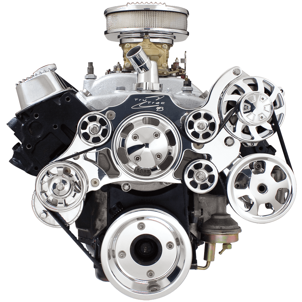 SERP SYS BLACK BB CHEVY W/P/S NO A/