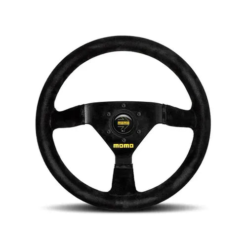 Momo MOD69 Steering Wheel 350 mm -  Black Suede/Black Spokes