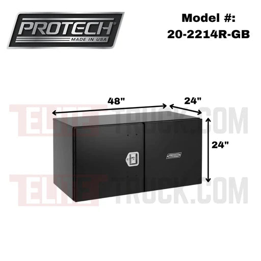 BOX AL 24HX24DX60L SS DBL DRS LHO