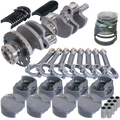 Eagle Chevy LS3 4.000in Crank 24 Tth Reluctor 6.125in I-Beam Rods 4.005in Pistons Rotating Assembly