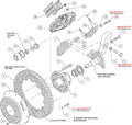 Wilwood auto part close-up