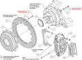 Wilwood auto part installed view