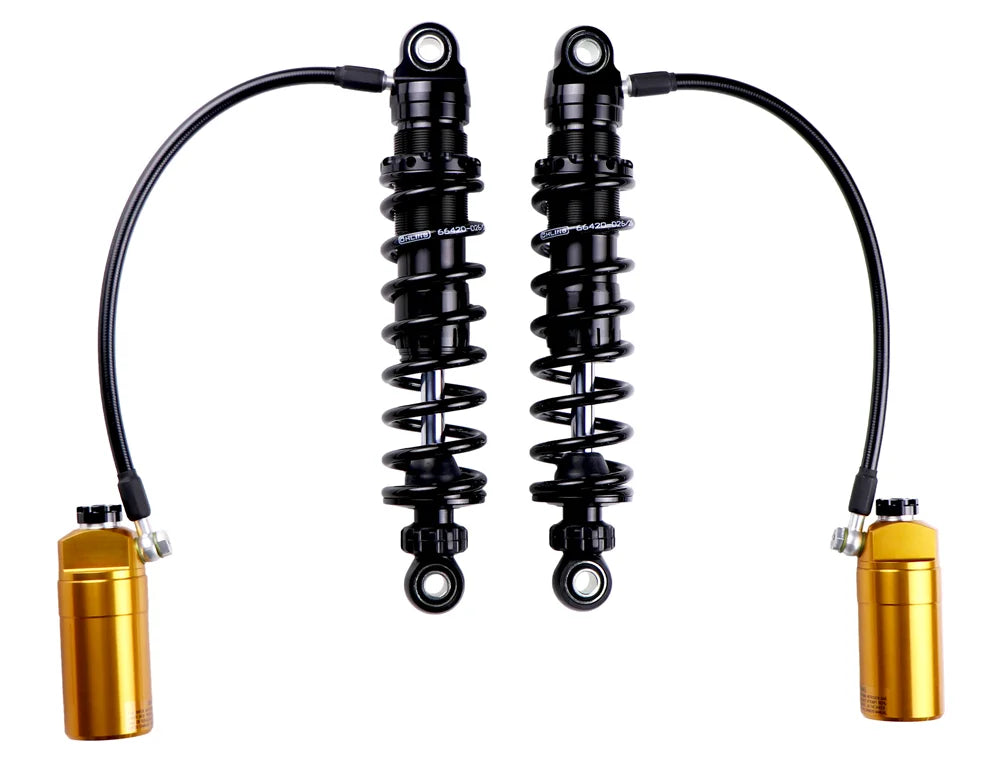 Ohlins black shock absorber