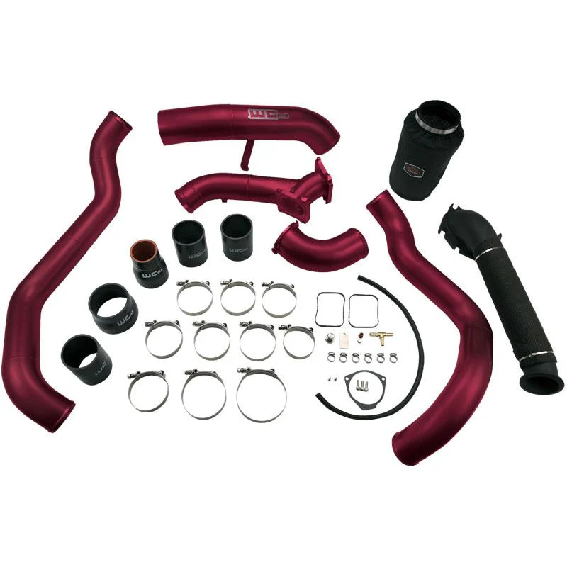 Wehrli 01-04 Chevrolet 6.6L LB7 Duramax High Flow Intake Bundle Kit - Shocker Yellow
