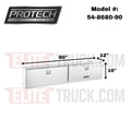 BOX AL 2DA DRP DRS RAIL 16HX12DX90L