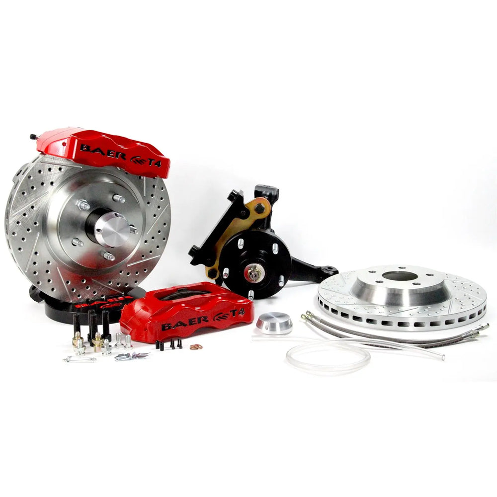 13" Track4 Brake Sys FF Red 78-88 G-body