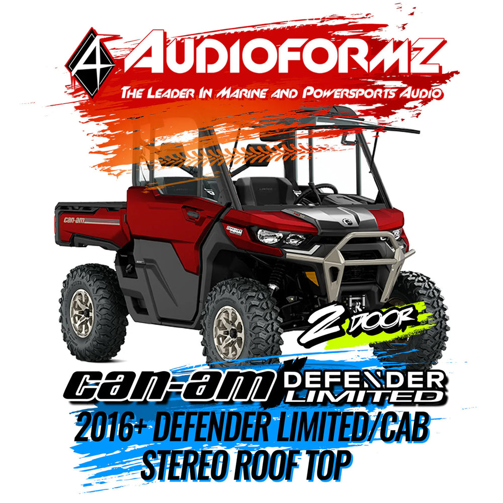 16C CANAM DEFENDER STEREO TOPS (2DOOR) LEVEL 1