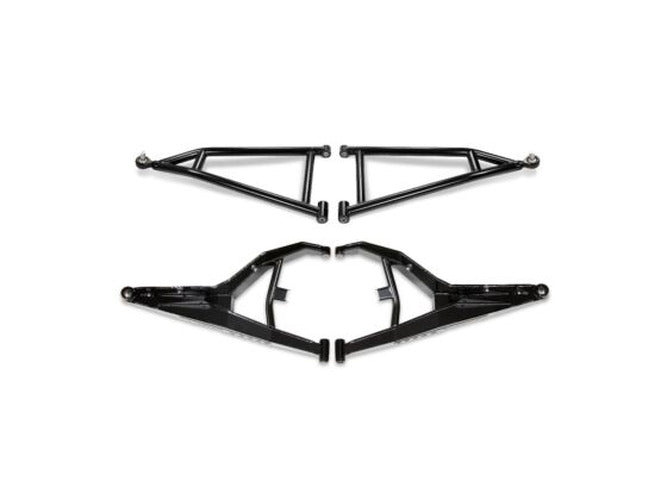 1821 POLARIS RZR RS1 INCL UPPER/LOWER FRONT CONTROL ARMS CAMBER ADJ LONG TRAVEL