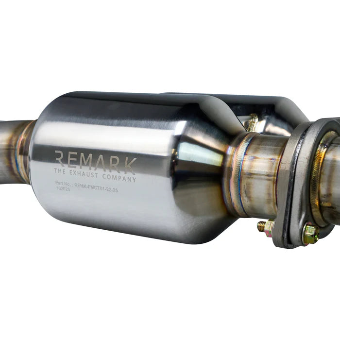 Remark 2022+ Lexus IS500 Midpipe Kit w/ High Flow Cat + Resonators
