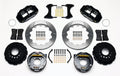 Wilwood Narrow Superlite 4R Rear P-Brk Kit 12.88in Red Chevy 12 Bolt w/ C-Clips