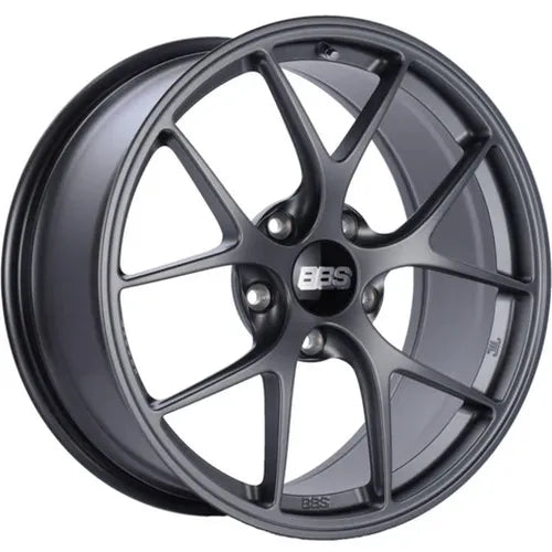 BBS FI 20x8.75 5x114.3 ET44 CB67 Titanium Wheel -82mm PFS/Clip Req