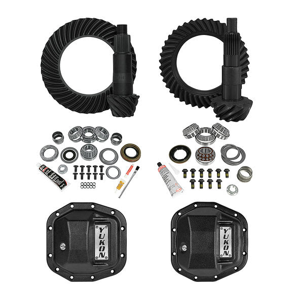 STAGE 3 REGEAR KIT W/CVRS FRONT AXLES FOR DANA 30/44 5.13 RATIO