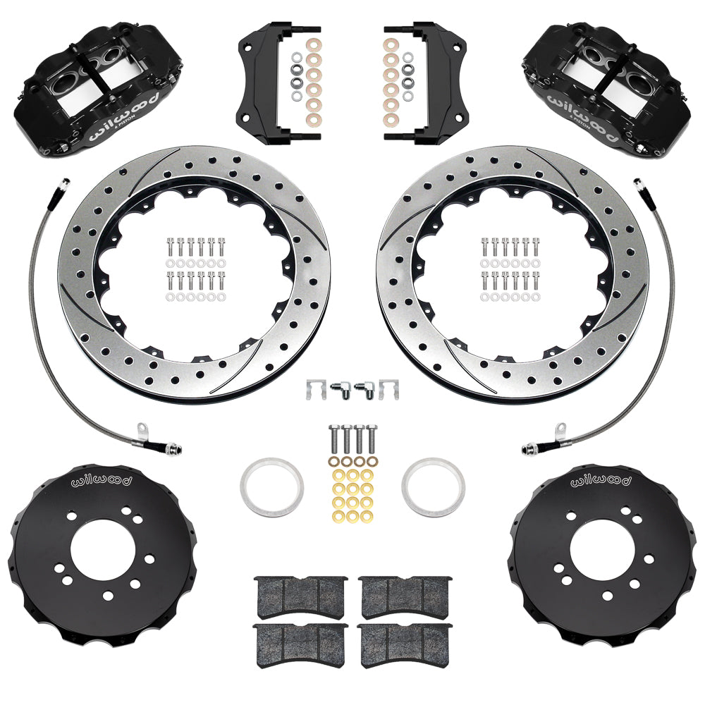 Wilwood black auto part
