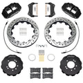 Wilwood 95-98 Nissan Skyline Superlite 6R Front BBK w/ 12.88in D/S Rotors & Flexlines - Black