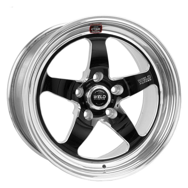17X10 WELD STAR RT 5X4.5 7.2 BS BLA