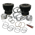 S&S Cycle 66-84 BT 80in 3-1/2in Bore Cylinder and Standard Compression Piston Kit