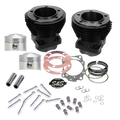 S&S Cycle 79-84 BT 88in Sidewinder 3-5/8in Big Bore Cylinder Kit - Gloss Black